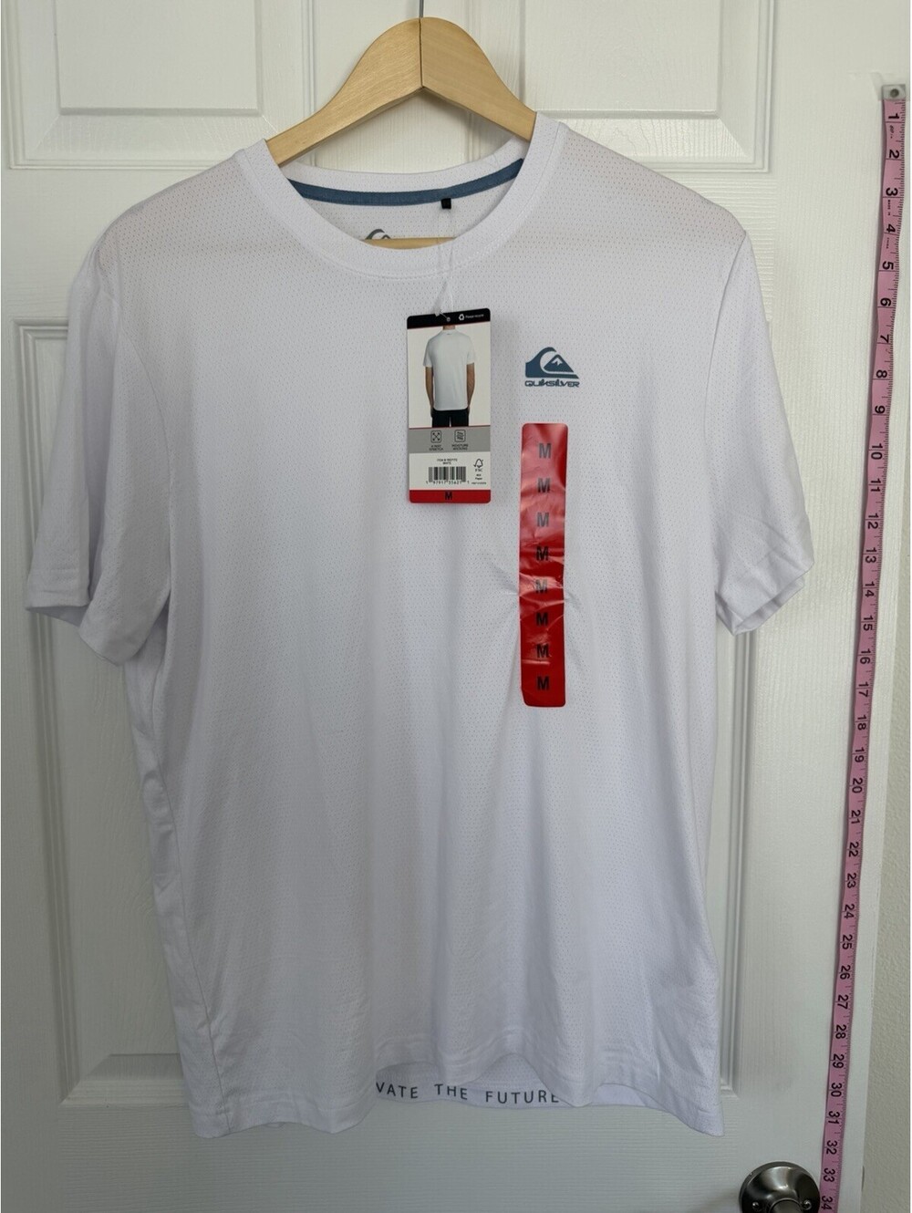 Quiksilver Men's Active Tee Medium- White